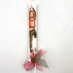 Λαμπάδα χειροποίητη κορίτσι γιόγκα