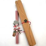 Λαμπάδα με καρφίτσα κοπέλα