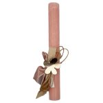 Λαμπάδα χειροποίητη λουλούδι