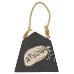 Κεραμικό γούρι σπίτι κρεμαστό "Αφθονία"