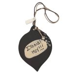 Κεραμικό γούρι στολίδι κρεμαστό "Στολίδι μου..."