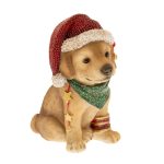 Σκυλάκι με σκούφο και κασκόλ 86661