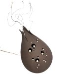 Κεραμικό φωτιστικό ρόδι μολυβί