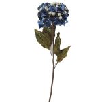 Υφασμάτινη βελούδινη μπλε ορτανσία 2-85-527-0070