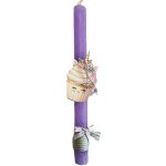 Λαμπάδα cupcake-μονόκερος