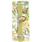 Λαμπάδα με ζωάκια και διακοσμητική πλάτη