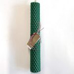 Λαμπάδα κηρήθρα χειροποίητη με καρφίτσα