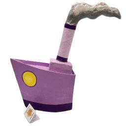Βιβλιοστάτης καράβι papier mâché