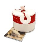 Χειροποίητο κεραμικό γούρι-κουτί ευχή 2 σχέδια (00124)