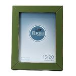 Κορνίζα φωτογραφιών Army Green Plain 15X20