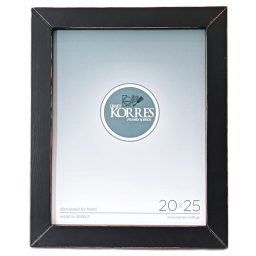Κορνίζα φωτογραφιών Classic Black plain 20X25