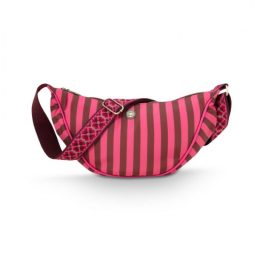 Τσαντάκι Freya Half Moon Cross Body Bag Stripe Pink