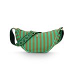 Τσαντάκι Freya Half Moon Cross Body Bag Stripe Green