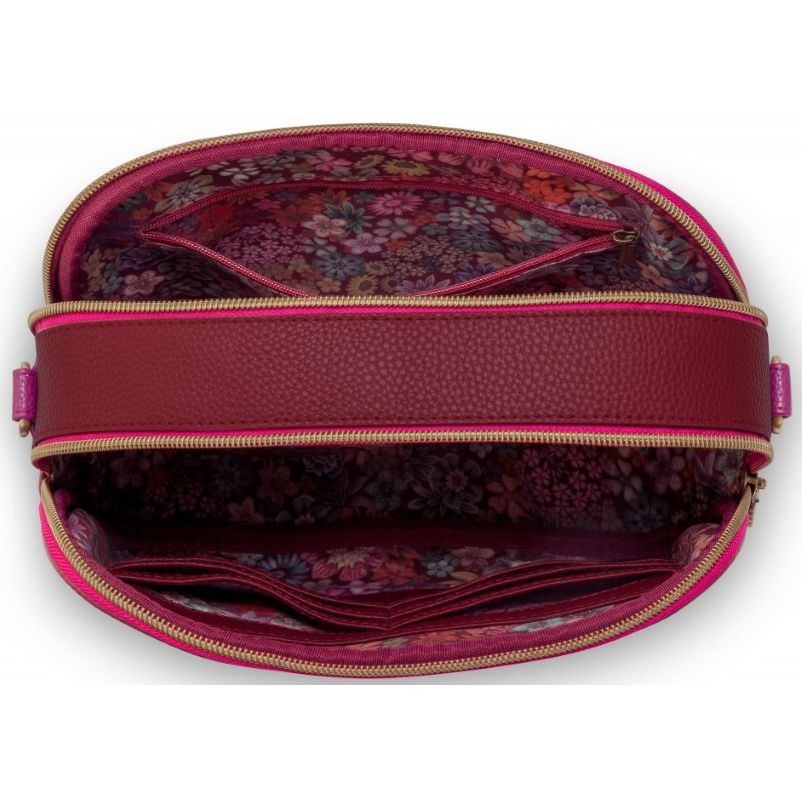 Τσάντα ώμου/χιαστί Frida Cross Body Bag Medium Purple - Image 3