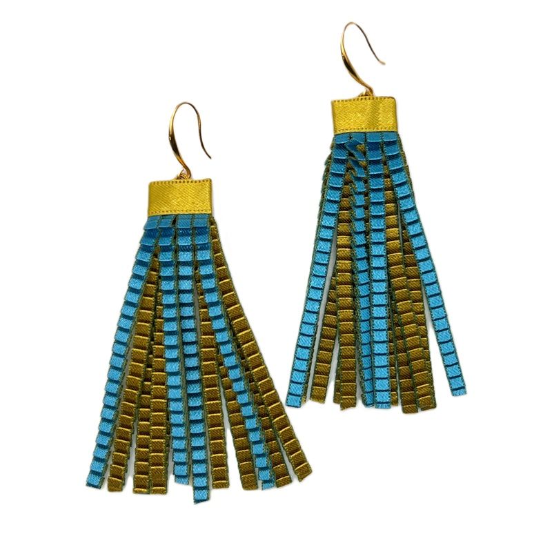 ΣΚΟΥΛΑΡΙΚΙΑ ESSILP Τυρκουάζ-Χρυσό E-TG