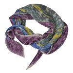 Φουλάρι πλισέ σατέν F-GIA-MAY