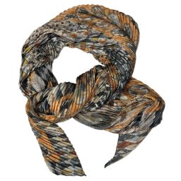 Φουλάρι πλισέ σατέν F-VE-SM