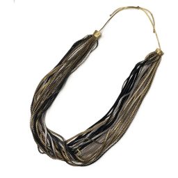 ΚΟΛΙΕ Χακί-Λαδί-Μαύρο-Ασημί FR-406