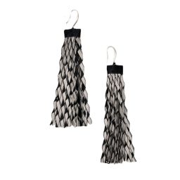 ΣΚΟΥΛΑΡΙΚΙΑ ZIG-ZAG Μαύρο-Ασημί ZE-96