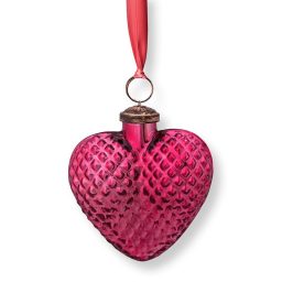 Στολίδι μπάλα καρδιά ροζ 51.099.213