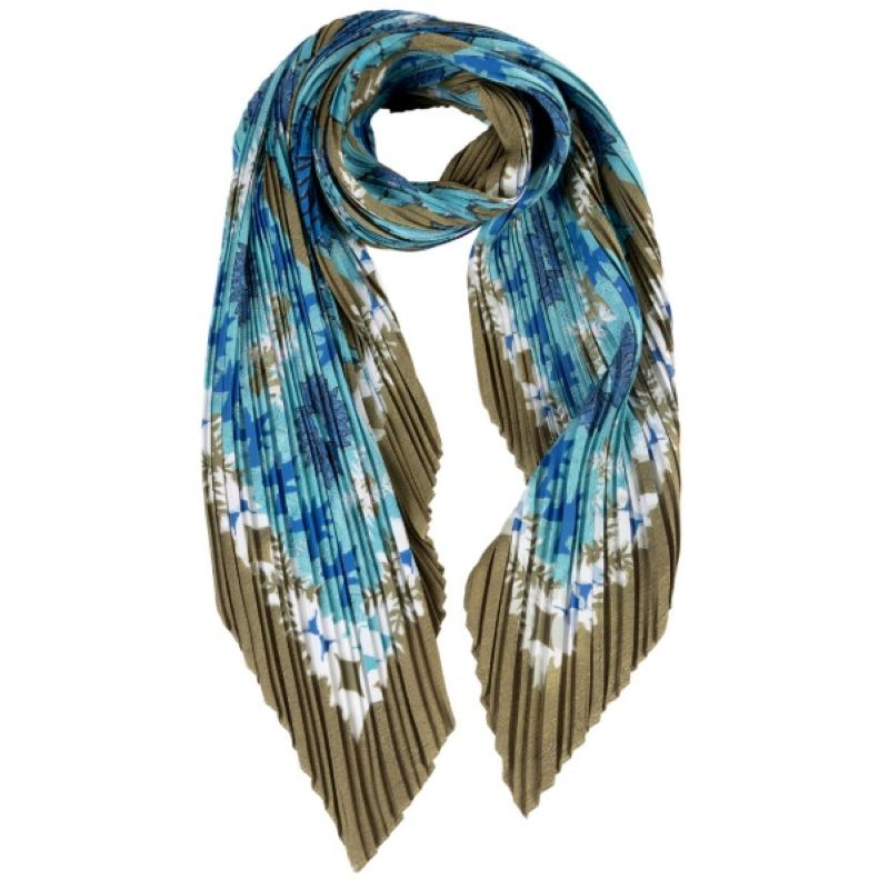 Φουλάρι πλισέ σατέν F-KLA