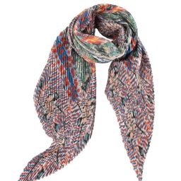 Φουλάρι πλισέ σατέν F-MATIS-A