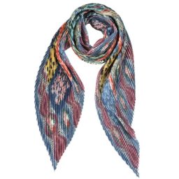 Φουλάρι πλισέ σατέν F-MATIS-B