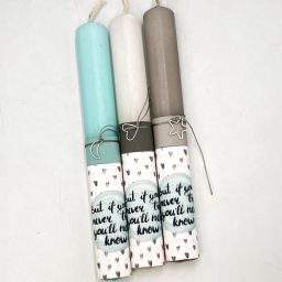 Λαμπαδάκι οβάλ "but if you never try, you'll never know"