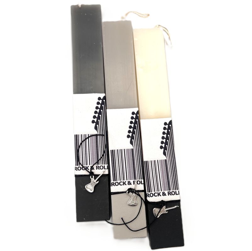 Λαμπάδα ROCK N ROLL με κιθάρα