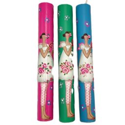 Λαμπάδα Κορίτσι λουλούδια