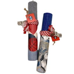 Λαμπάδα αθλητική με σφυρίχτρα