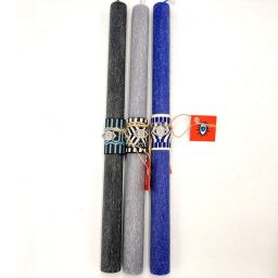 Λαμπάδα λεπτή με ματάκι