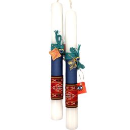 Λαμπάδα με φυλαχτό και ματάκι