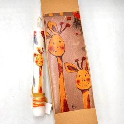 Λαμπάδα χειροποίητη Καμηλοπάρδαλη (301)