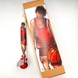 Λαμπάδα χειροποίητη μπάσκετ-μπρελόκ (782)