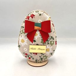 Υφασμάτινο διακοσμητικό αυγό μεγάλο