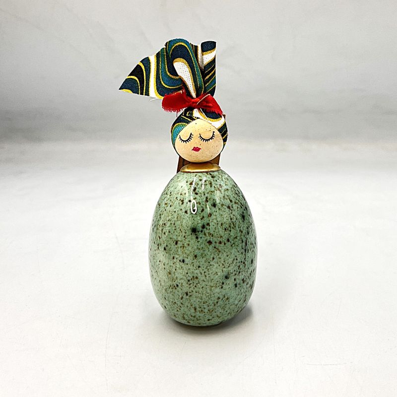 Χειροποίητο κεραμικό αυγό τυρκουάζ