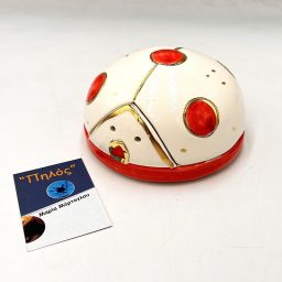 Χειροποίητη κεραμική πασχαλίτσα-κουτί