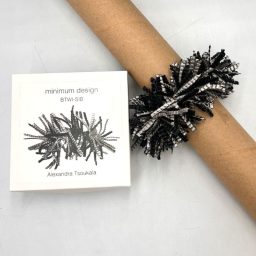 ΒΡΑΧΙΟΛΙ Twisted Μαύρο-Ασημί BTWI-SIB