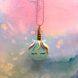 Κολιέ unicorn macaron βεραμάν