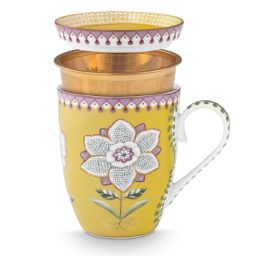 Κούπα μεσαία Tea for One Lily&Lotus Yellow 51.002.581