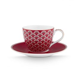 Φλυτζάνι espresso Blooming Tales Fantasy Dark Red 51.004.232