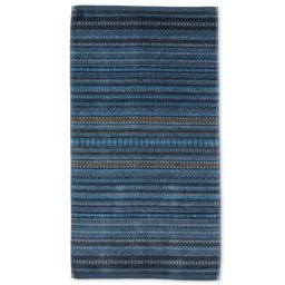 Πετσέτα προσώπου Geometric Print Blue 55x100