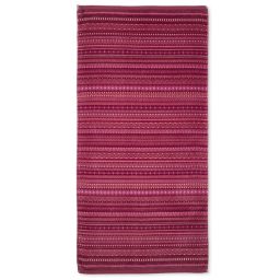 Πετσέτα σώματος Geometric Print Dark Pink 70x140